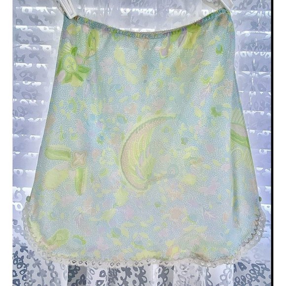 Vintage Psychedelic HALF SLIP MOD Retro Character by Matej 100% Dacron Polyester - Picture 3 of 12